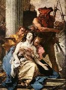 Giovanni Battista Tiepolo The Martyrdom of St Agatha oil on canvas